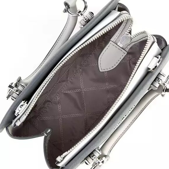 $160 OFF ✅ Michael Kors MARILYN Medium Color-Block Saffiano Leather Satchel⭐ NWT - Picture 4 of 14